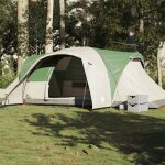 Vidaxl tente familiale  dme 6 personnes vert impermable 4009467