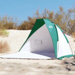 Vidaxl tente de plage, abri de plage avec sac de transport, auvent de camping, tente d'ombrage jardin ...