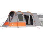 Vidaxl tente de voiture 2 personnes gris et orange imperméable tente tente de jardin abri dextérieur ... Vidaxl tente de voiture 2 personnes gris et orange imperméable tente tente de jardin abri dextérieur ...