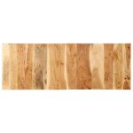 Vidaxl t�te de lit 140 cm bois dacacia massif 4017499