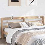 Vidaxl tête de lit avec étagères 200 cm bois massif de pin, tête de lit en bois, tête de lit avec rangement, ... Vidaxl tête de lit avec étagères 200 cm bois massif de pin, tête de lit en bois, tête de lit avec rangement, ...