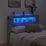 Vidaxl tête de lit à led, tête de cadre de lit, accessoire de lit double, meuble de chambre à coucher ... Vidaxl tête de lit à led, tête de cadre de lit, accessoire de lit double, meuble de chambre à coucher ...