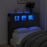 Vidaxl tte de lit  led, tte de cadre de lit, accessoire de lit double, meuble de chambre  coucher ...