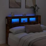 Vidaxl t�te de lit � led t�te de cadre de lit accessoire de lit double meuble de chambre � coucher maison ...