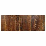 Vidaxl tête de lit multicolore 140 cm bois massif récupération panneau de tête de lit tête de lit en ... Vidaxl tête de lit multicolore 140 cm bois massif récupération panneau de tête de lit tête de lit en ...