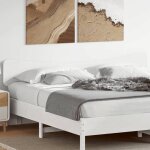 Vidaxl tte de lit, tte de lit avec pieds, meuble de chambre  coucher, accessoire de lit double, tte ...