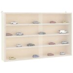 Vidaxl vitrine murale avec portes 60x85x37 cm 4017386
