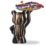 Vide - poche dco ourson noir et son assortiment de 20 chocolats milka kinder daim clbrations ide ...