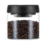 Vide en verre pour grains de caf� bo�te herm�tique pour aliments c�r�ales bonbons conservation de la ...