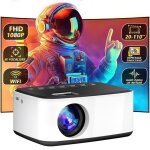 Vidéoprojecteur 1080p full hd haut - parleur intégré contraste élevé 110 retroprojecteur home pour smartphone ... Vidéoprojecteur 1080p full hd haut - parleur intégré contraste élevé 110 retroprojecteur home pour smartphone ...