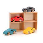 Vilac - coffret de 4 voitures en bois super cars Vilac - coffret de 4 voitures en bois super cars