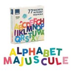 Vilac - magnets alphabet majuscule 77 pcs