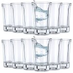 Vilde lot de 12 verres 40 ml - verre pais - lavable au lave - vaisselle - design intemporel - parfait ...