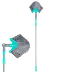 Vilde balai tlescopique 115 - 180 cm - brosse triangulaire rotative - idal pour nettoyer en hauteur ...