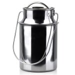 Vilde bidon � lait 25 l - acier inoxydable couvercle verrouill� poign�e de transport - tasse - mazagran ...