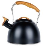 Vilde bouilloire acier inoxydable 25 l - sifflet inclinable - poignée douce - compatible tous feux dont ... Vilde bouilloire acier inoxydable 25 l - sifflet inclinable - poignée douce - compatible tous feux dont ...