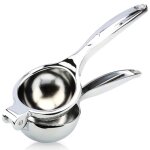 Vilde luxy presse - agrumes manuel 22 cm - métal chromé ergonomique idéal pour citrons et limes - lavable ... Vilde luxy presse - agrumes manuel 22 cm - métal chromé ergonomique idéal pour citrons et limes - lavable ...