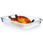 Vilde plat à four en verre borosilicaté 3l - résistant de - 30°c à + 400°c poignées pratiques lave - ... Vilde plat à four en verre borosilicaté 3l - résistant de - 30°c à + 400°c poignées pratiques lave - ...