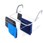 Vilde schoir  linge 10 barres - schoir pour radiateur - compact - durable - 6 kg de capacit - rangement ...