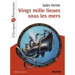 Roman daventures - jules verne - vingt - mille lieues sous les mers - profondeurs - capitaine nemo