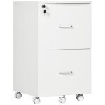 Vinsetto - caisson de bureau - panneaux de particules - 43x45x72cm - blanc