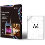Vinyle papier autocollant imprimante a4 30 feuilles mat blanc Étiquette adhésif imprimable imperméable ... Vinyle papier autocollant imprimante a4 30 feuilles mat blanc Étiquette adhésif imprimable imperméable ...
