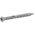 Vis bois terrasse tte fraise rduite inox a4 empreinte torx t25 double filet et antifendage 5x60 bote ...