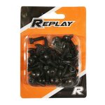 Vis de carrosserie - carenage - capotage replay acier pour mbk 50 nitro 1997 + 2012 - yamaha 50 aerox ...