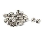Vis sourcing map vis pointeau conique pour poigne de porte vis sans tte hexagonale m6 x 8mm 25pcs ton ...