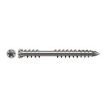 Vis terrasse - spax - 5x50 - inox a2 - bote de 500 - rduit les bruits de grincement