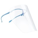 Visires de protection pour le visage en plastique lger et rglable pour viter la salive les gouttes ...