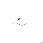 Visi�re wilson u classic blanche ? protection solaire respirante r�glable pour tennis
