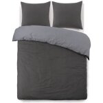 Vision parure de couette flanelle bicolore - 1 housse de couette 240 x 260 cm + 2 taies doreillers 65 ... Vision parure de couette flanelle bicolore - 1 housse de couette 240 x 260 cm + 2 taies doreillers 65 ...