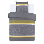 Vision - parure housse de couette goldie - 140x200cm - 100% coton