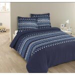 Vision - parure housse de couette jack - 240x220cm - 100% coton Vision - parure housse de couette jack - 240x220cm - 100% coton