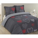 Vision - parure housse de couette romeo - 240x220cm - 100% coton Vision - parure housse de couette romeo - 240x220cm - 100% coton