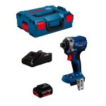 Visseuse � chocs bosch gdr 18v - 215 (1 x 50 ah + gal1880cv + l - boxx 136)