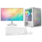 Vist gaming ryzen 7 5700g - ram 16go - ssd 500go m. 2 - wifi - lcd 24 - windows 11 pro