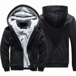 Vitata blouson homme hiver à capuche zippé?doublure polaire Épaisse?chaud confortable et style décontracté ... Vitata blouson homme hiver à capuche zippé?doublure polaire Épaisse?chaud confortable et style décontracté ...