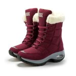 Vitata bottes de neige femme avec doublure chaude ? bottines hautes hiver antidérapantes ? style sport ... Vitata bottes de neige femme avec doublure chaude ? bottines hautes hiver antidérapantes ? style sport ...