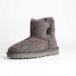 Vitata bottines courtes femme hiver ? bottes fourres antidrapantes ? chaudes et confortables ? gris ...