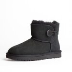 Vitata bottines courtes femme hiver ? bottes fourres antidrapantes ? chaudes et confortables ? noir ...