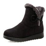 Vitata bottines courtes femme hiver ? bottes fourrées antidérapantes ? noir Vitata bottines courtes femme hiver ? bottes fourrées antidérapantes ? noir