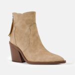 Vitata bottines  talon haut femme - bottines chelsea style anglais  bout pointu avec fermeture clair ...