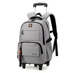 Vitata cartable  roulettes 2 roues ? sac cole amovible ? lve primaire collge ? grande capacit - ...