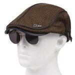Vitata casquette homme automne hiver?chapeau tendance en laine mlange?protection contre le froid et ...