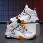 Vitata chaussures de basket enfant?sneakers sportives hautes?confort et stabilit?design moderne - jaune ...
