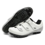 Vitata chaussures de cyclisme unisexe ? fermeture à scratch ? blanc avec cales vtt Vitata chaussures de cyclisme unisexe ? fermeture à scratch ? blanc avec cales vtt