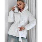 Vitata doudoune femme ? doudoune ajustée classique avec capuche et ceinture manteau chaud dhiver - blanc ... Vitata doudoune femme ? doudoune ajustée classique avec capuche et ceinture manteau chaud dhiver - blanc ...