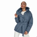 Vitata doudoune femme ? doudoune ajustée classique avec capuche et ceinture manteau chaud dhiver - bleu ... Vitata doudoune femme ? doudoune ajustée classique avec capuche et ceinture manteau chaud dhiver - bleu ...